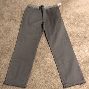 Old Navy gray pants size 14-16 husky new w/ tags